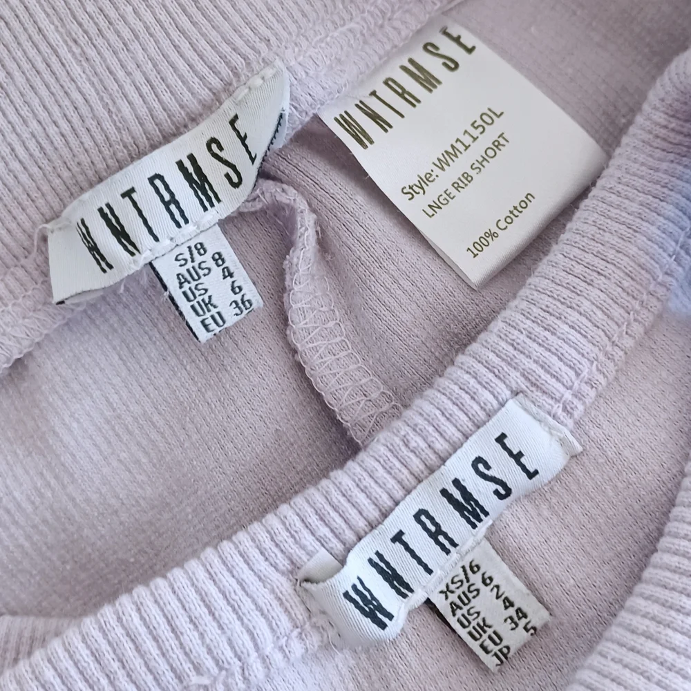 WNTRMSE lilac bike short and tank set